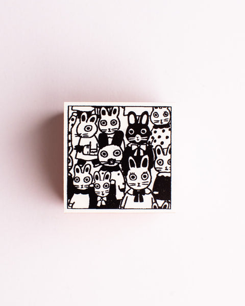 Yumi Kitagishi x Sanby - Gyugyu Stamp - Rabbit