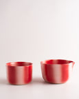 Stacey's Ceramics - Nesting Matcha Set - Red/Pink