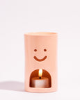Shuh - Smiley Ceramic Oil Burner - Orange