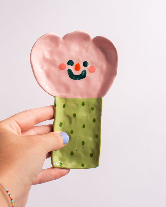 Pansy - Flower Trinket Dish - 2