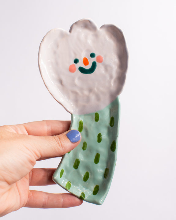 Pansy - Flower Trinket Dish - 4