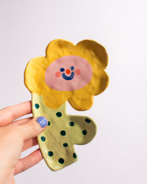 Pansy - Flower Trinket Dish - 5