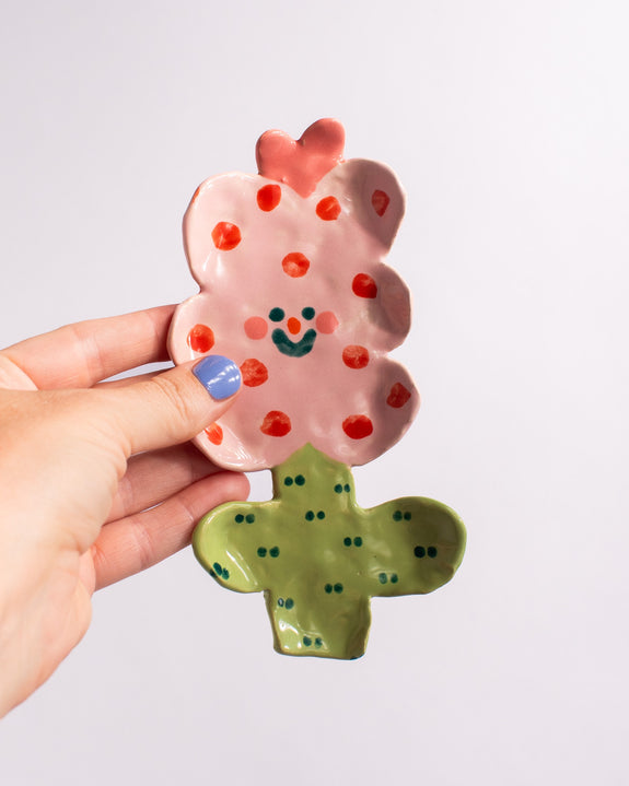 Pansy - Flower Trinket Dish - 7