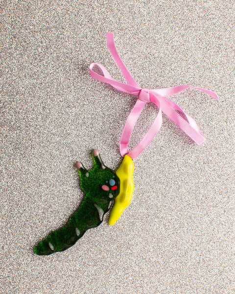 Lawn Bowls - Festive Ornament - Caterpillar