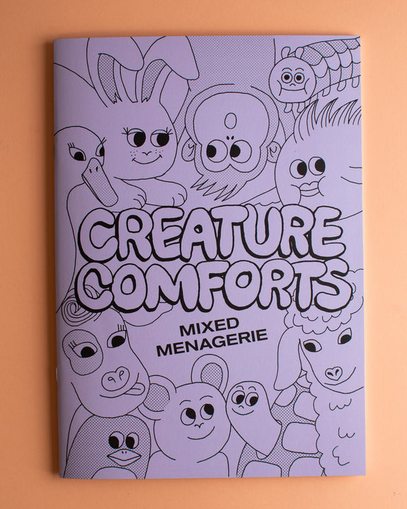 Alice Oehr - Creature Comforts Colouring Book – Mixed Menagerie