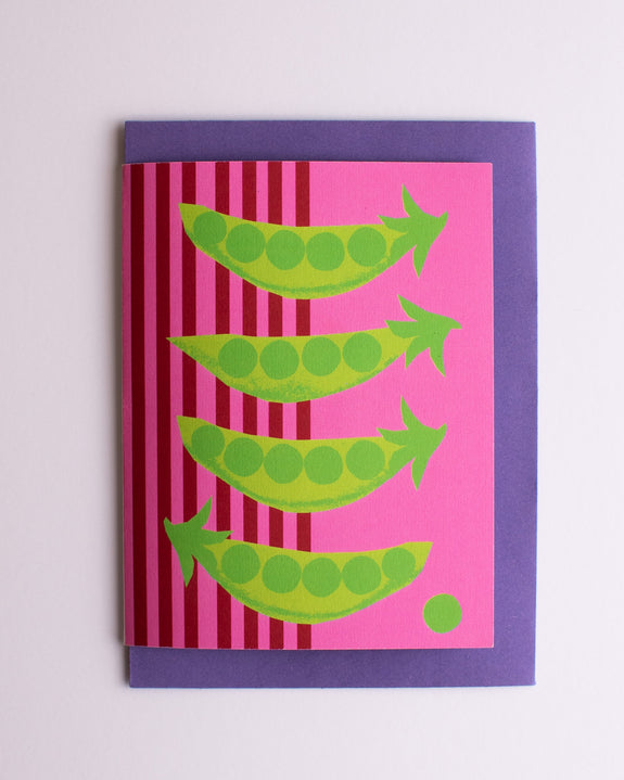 Alice Oehr - Snow Peas Card