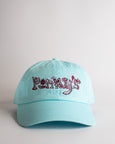 Pinky's Cap - Plum on Aqua