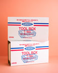 Toyo - Steel Stackable Toolbox - 19cm - White