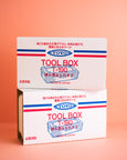 Toyo - Steel Stackable Toolbox - 19cm - Beige
