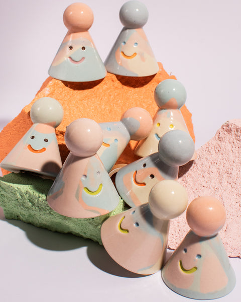 Shuh - Pawn Ceramic Figurine - Melty