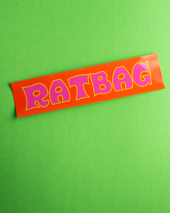 Carla Adams - Ratbag Bumper Sticker