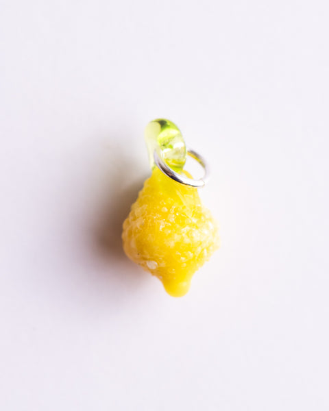 Jean Riley - Glass Charm - Lemon