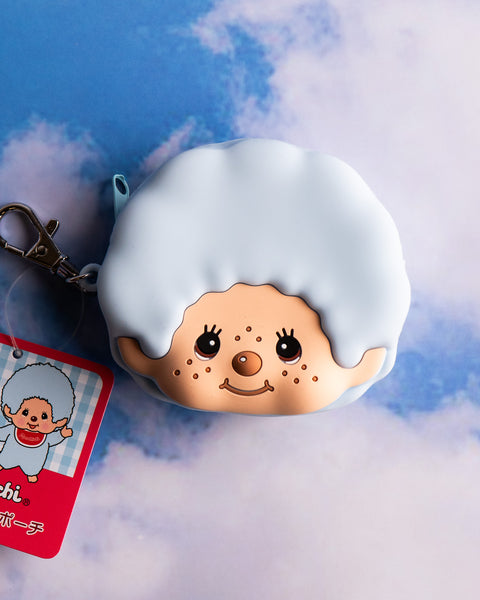 Monchhichi - Silicone Pouch - Blue