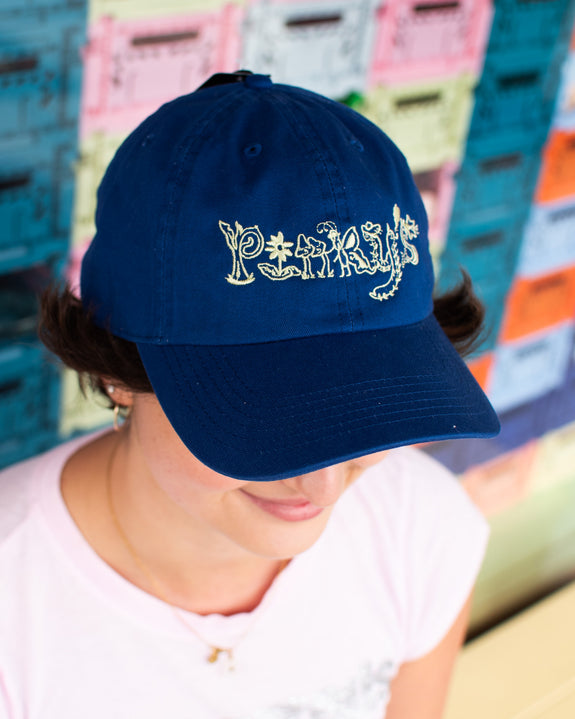 Pinky's Cap - Lemon on Navy