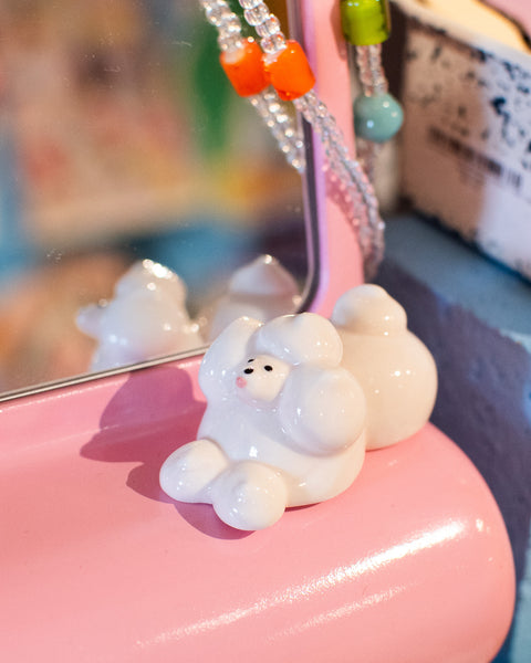 Decole - Meringue Cookie Cutlery Rest - Poodle