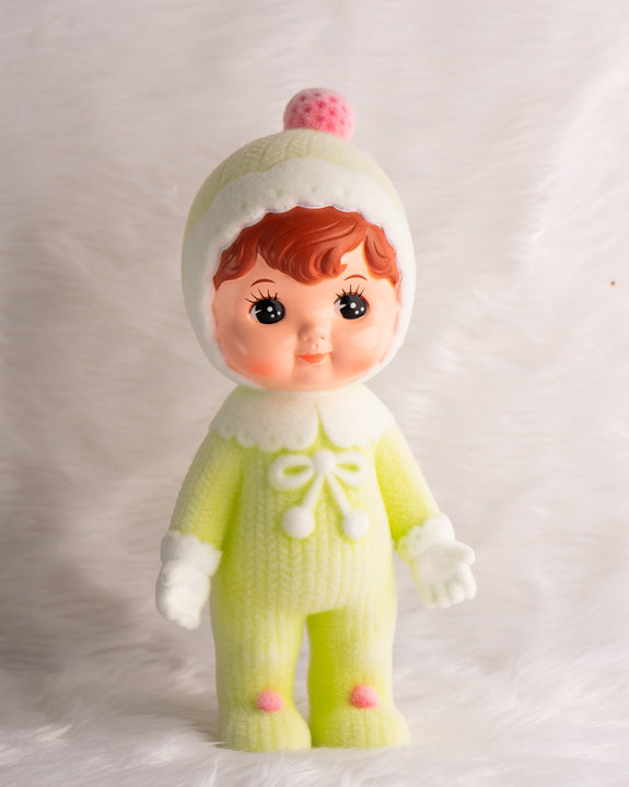 Kodama Sangyo Toy - Flocked Charmy Chan Doll - Moegi