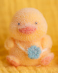 Flocked Mini Baby Chicks