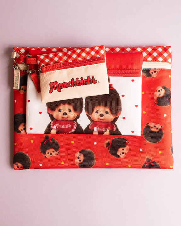 Monchhichi - Monchhichi Set of 3 Pouches