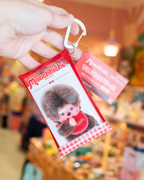 Monchhichi - Clear Clip Pouch