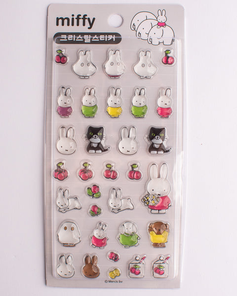 Miffy 3D Puffy Stickers - White