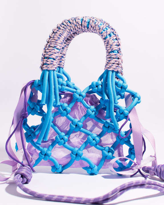 Olive Made - Sunshine bag - Lilac and Blue