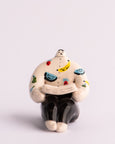 Milo Hachim - Mini Reader Ceramic Figure - Fruit 1