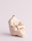 Milo Hachim - Mini Reader Ceramic Figure - Doodles 1