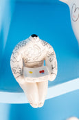 Milo Hachim - Mini Reader Ceramic Figure - Doodles 1