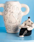 Milo Hachim - Mini Vase - Bunny & Doodles