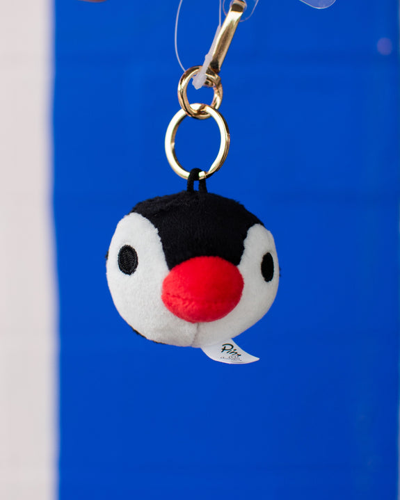 Pingu Face Plush Bag Charm - Pinga