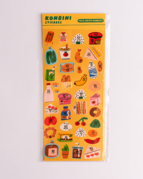 Tess Smith-Roberts - Sticker Sheet - Konbini