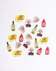 Furukawashiko - Washi Flake Stickers - Condiments