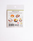 Furukawashiko - Washi Flake Stickers - Animal sweets