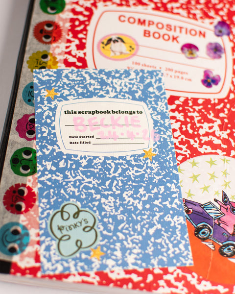 Pinky's Scrapbook Stickers