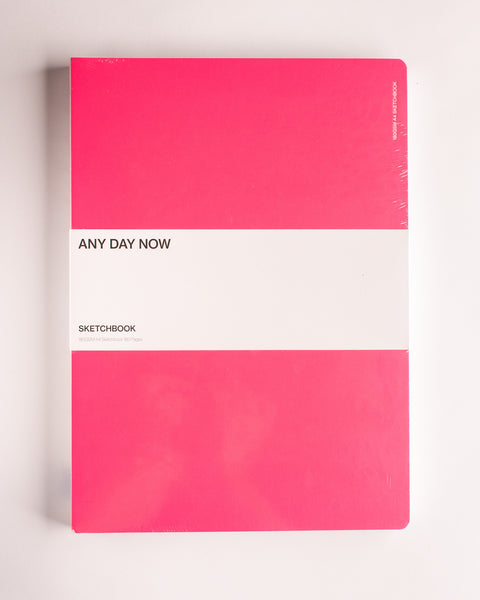 Any Day Now - Sketchbook A4 - Fuscia