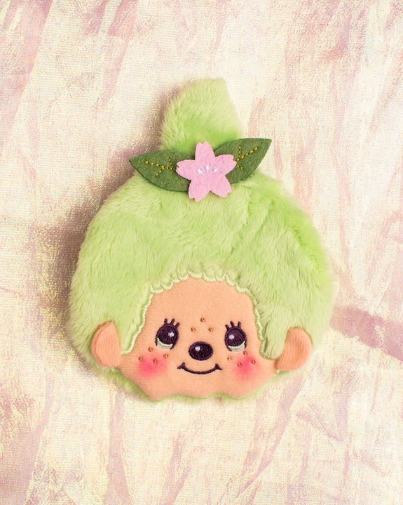 Monchhichi - Coin Purse - Green Tea