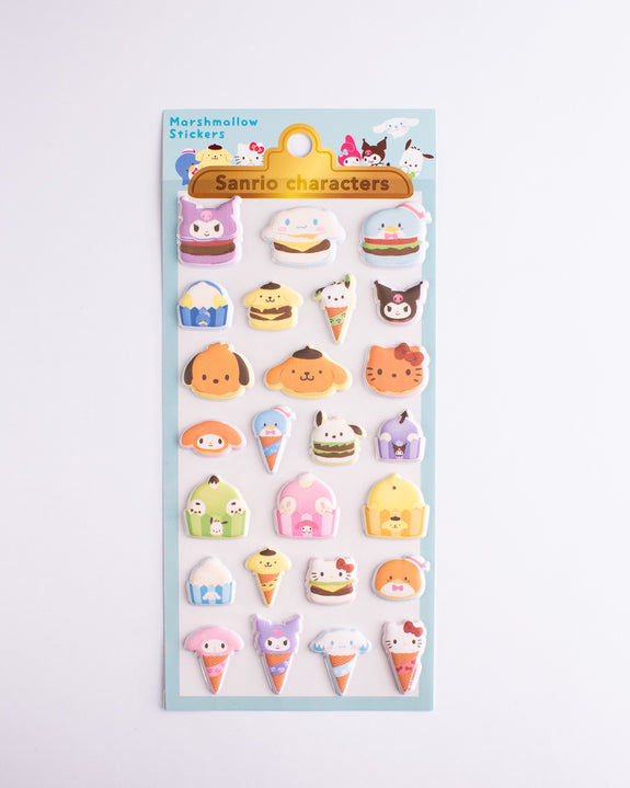 Sanrio - Sanrio Characters Marshmallow Stickers