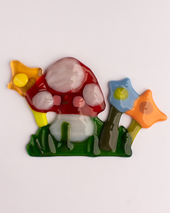 Lawn Bowls - Wall Hanging - Mushroom
