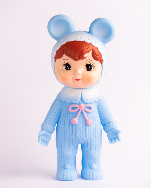 Kodama Sangyo Toy - Charmy Chan Doll - Light Blue