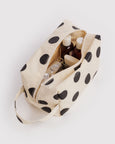 Baggu - Dopp Kit - Cream and Black Polka Dot