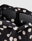 Baggu - Everyday Cloud Bag - Black And Cream - Polka Dot - PRE-ORDER FOR SHIPPING AFTER MONDAY OCTOBER 12TH*