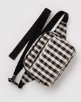 Baggu - Fanny Pack - Black and Cream Gingham