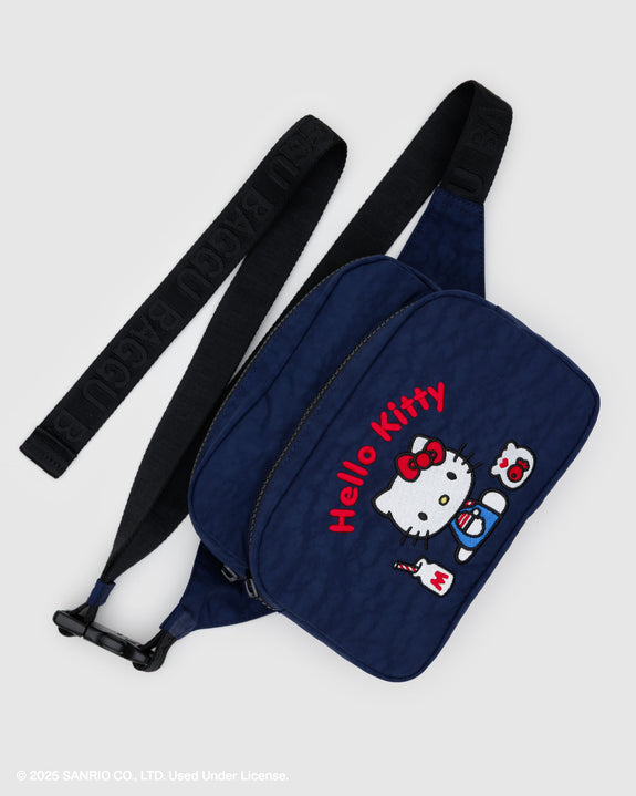 Baggu - Fanny Pack - Embroidered Hello Kitty Milkshake