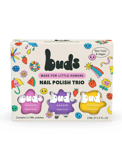 Hanami - Buds Kids Nail Polish Trio Pack - Fizz