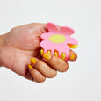 Chunks - Flower Claw in Yellow + Pink