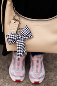 Wolf and Mishka - Gingham Bow Bag Charm