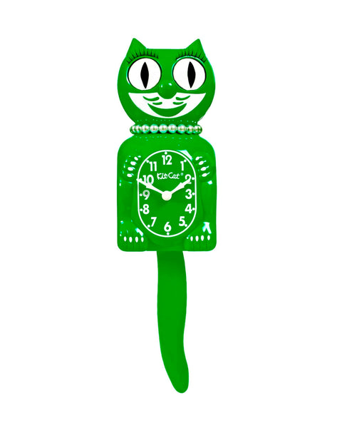 Green Lady Kit-Cat Klock