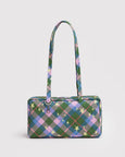 Baggu - Nylon Bowler Bag - Green Star Plaid *PRE-BOOK dispatch after Oct 16th *