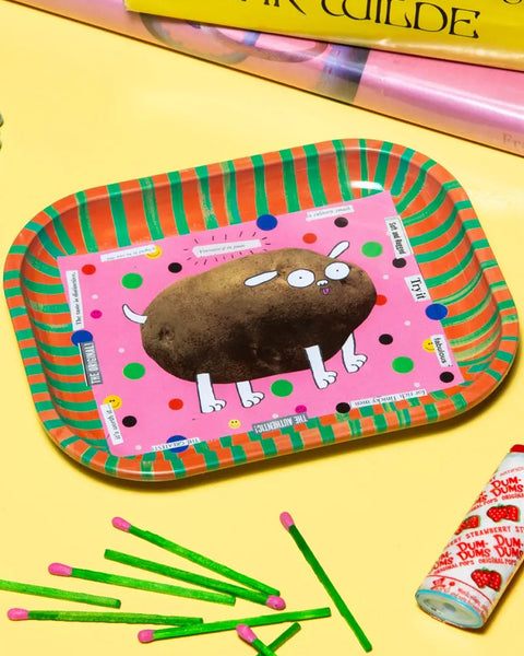 Gentle Thrills - Potato Metal Tray