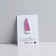 Studio Arhoj - Metal Pin: Series #2 - Glitter Ghost Magenta